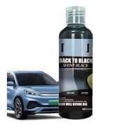 Black Trim Restorer - Automotive 100ml Shine Long-Lasting High Gloss Agent