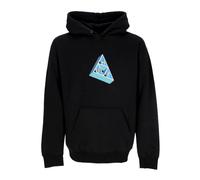 Black Triple Triangle Hoodie, male, HUF, Hoodies, Black, M, Sweatshirts & Hoodies M