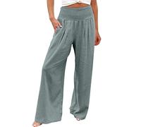 Black Trousers 2025 Summer Trendy Womens's Linen Floral Embroidered High Rise Cropped Pants Cropped Linen Trousers Womens Fashion Petite Culottes