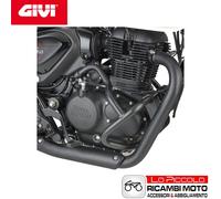Black Tubular Engine Guard [GIVI] Royal Enfield HNTR 350 2024 2025 - COD.TN9056
