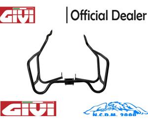 Black Tubular GIVI Engine Guard Honda Africa Twin 750 1990 1991 1992