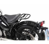 Black Tubular Luggage Rack for Triumph Bonneville Bobber (2017-)