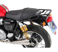 Black Tubular Luggage Rack for Triumph Thruxton/R/RS (2016-2024)