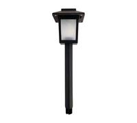 Black Tudor Solar Stake Light 28cm