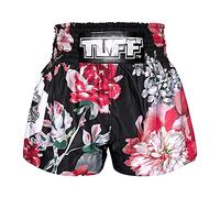 Black TUFF Sport MS655 Wild Thorns Muay Thai Shorts