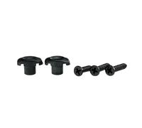 Black TUSQ XL by Graph Tech Sleek Trees (2) W/Chrome Screw (2) PT-7004-00
