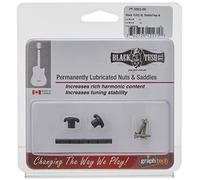 Black TUSQ XL by Graph Tech Slotted Nut & 2 Retainers Pak PT-5001-00