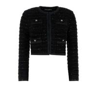 Black Tweed Blazer for Men - female - Dolce & Gabbana - Tweed Jackets - Black - XS - Jackets XS