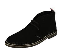 (Black, UK 10) Mens Ben Sherman Desert Boots - Hunt