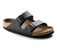 (Black, UK 11.5) Birkenstock Arizona BirkoFlor Soft Footbed Regular Fit Womens Mens Sandals