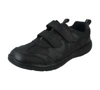 (Black, UK 13.5 Child) Boys Clarks School Shoes Scooter Run