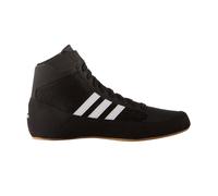 (Black, UK 3.5) adidas Havoc Kids Junior Wrestling Trainer Shoe Boot Black