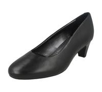 (Black, UK 3.5) Ladies Padders Court Shoe Jane