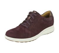 (Black, UK 3) Ladies Clarks Unstructured Lace Up Shoes Un Adorn Lace