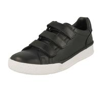 Clarks Ladies Clarks Hook And Loop Fastening Trainers CraftCup Strap - Black - UK 4