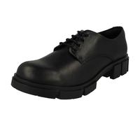 Clarks Teala Lace Leather Shoes in Black Standard Fit Size 4
