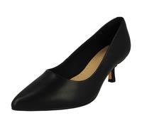 Clarks Ladies Clarks Mid Heeled Court Shoes Violet55 Rae - Black - UK 5.5 - E