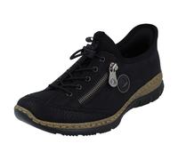 (Black, UK 5) Ladies Rieker Casual Ready To Go Casual Shoes N3267