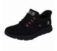 (Black, UK 5) Ladies Rieker Ready2Go Slip On Casual Trainers M9050