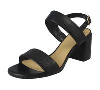 Clarks Ezoria Sling Womens Black Interest, 6.5