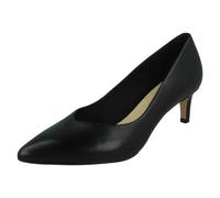 (Black, UK 6.5) Ladies Clarks Slingback Heeled Shoes Laina55 Sling - D Fit