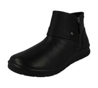 Padders Ladies Padders 2E/3E Fitting Ankle Boots Springs - Black - UK 6.5