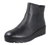 (Black, UK 6.5) Ladies Rieker Fleece Lined Ankle Boots X9165