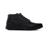 Kickers Youth Unisex Kelland Lace Leather Boot, Black, 6 UK
