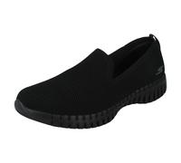 (Black, UK 6) Ladies Skechers Comfortable Trainers Go Walk Smart Believe 124296