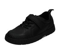 (Black, UK 7 Infant) Boys Clarks School Shoes Apollo Step - G Fit