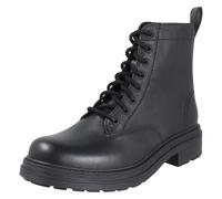 (Black, UK 7) Ladies Clarks Chunky Sole Combat Style Boots - Orinoco3 Style