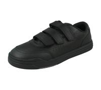 (Black, UK 8.5 Junior) Boys Clarks Triple Strap School Shoes Urban Sky O - G Fit