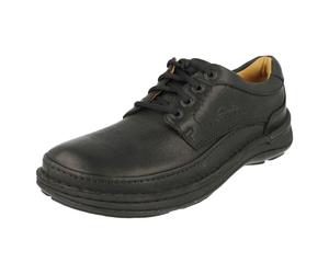 (Black, UK 8.5) Ladies Clarks Ballerina Flats Neenah Garden - E Fit