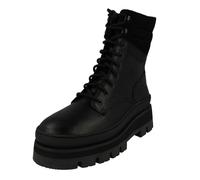 Clarks Ladies Clarks Casual Combat Style Boots Orianna2 Hike - Black - UK 8