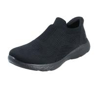 (Black, UK 8) Ladies Rieker Sport Ready2Go Slip On Trainers M5072