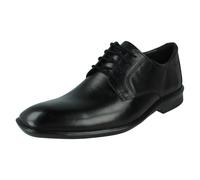 (Black, UK 8) Mens Clarks Lace Up Formal Shoes Bensley Lace