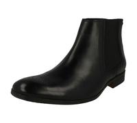 (Black, UK 8) Mens Clarks Smart Chelsea Boots - Gilmore Chelsea