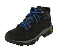 Merrell mens Moab Adventure Mid Plr Wp Winter Boot, Black/Blue, 10