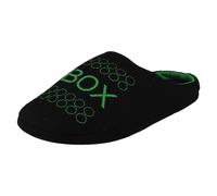 (Black, UK 9) Mens Xbox Indoor Loungewear Slippers 016263