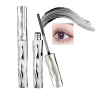 Black Ultimate Length Curl Mascara 2026 New, 4D Silk Fiber Mascara Long-Lasting, Clump & Flake Free, Black Ma-scara, Defining and Volumising Liquid Halloween, Christmas gifts (2pcs)