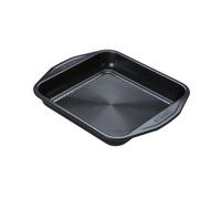 Black 'Ultimum BW' Square Steel Non Stick Cake Tin - 9" Circulon Black One Size