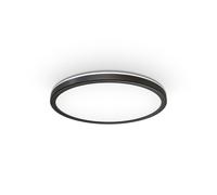 LED Panel Round Ceiling Light Lamp Flat Slim Indirect Living Room Hallway Black