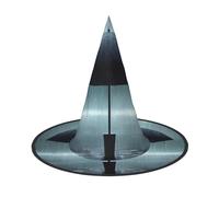 Black umbrella in the rain 2 PCS Halloween Witch Hat Costume Party Hat Suitable for Stage Play Accessories