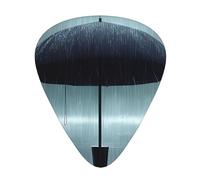 Black umbrella in the rain Patterned guitar picks - (thin/medium/thick) free to choose, suitable for all kinds of string instruments,
