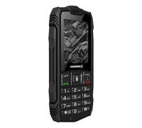 Black Unbreakable Phone HAMMER Rock Waterproof IP68