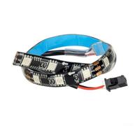 Black Underglow LED for KuKirin M4Max Electric Scooter | for dynamic flowing light effects, enhances night style, fits for kukirin M4Max perfectly, black ABS material