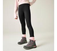 Regatta Barlia Stretch Winter Leggings in Jet Black | Size: 3-4 Years Regatta Jet Black 3-4 Years