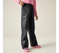 Black unisex 3-4 Years Regatta Kids’ Stormbreak Overtrousers Black, Size: 3-4 Years
