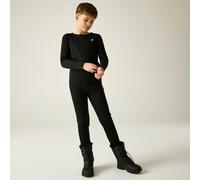 Dare 2b Boys Elate III Thermal Baselayer Set with advanced Q-Wic+ technology, perfect for Wintersports & Outdoors Black