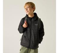 Black unisex 9-10 Years Regatta Junior Hooded Hillpack Jacket Black, Size: 9-10 Years